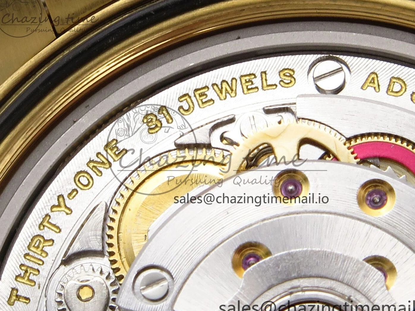 0508 Tailored Day Date 40 YG 228238 THBF 1:1 Best Edition YG Dial on President Bracelet VR3255 (Gain Weight) 952